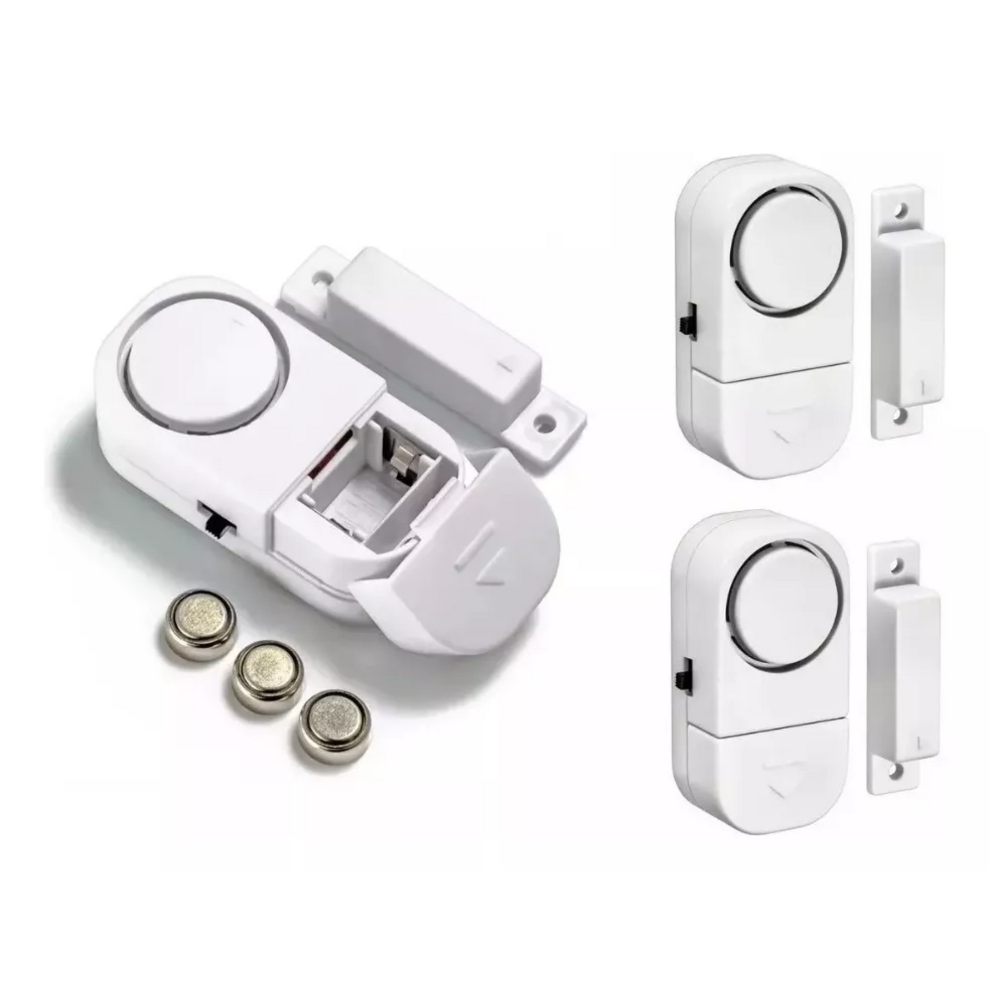 Alarma con Sensor Magnético para Puertas y Ventanas