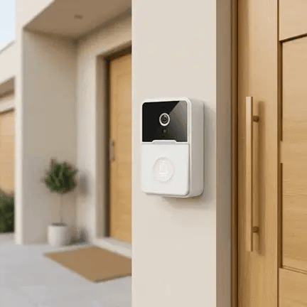 DoorCam Pro - Timbre Inalámbrico con Camara WiFi - Seguridad Antes de Abrir Tu Puerta.