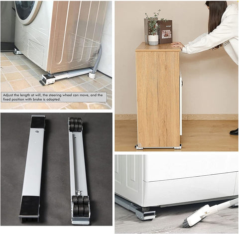 DesliPro, Pack de 2 Barras Deslizadoras - Desplaza Electrodomésticos sin esfuerzo.