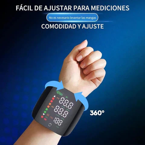 PulseTrack® - Tensiómetro Digital - Control Claro de tu Presión Diaria + OxÍmetro de Pulso GRATIS