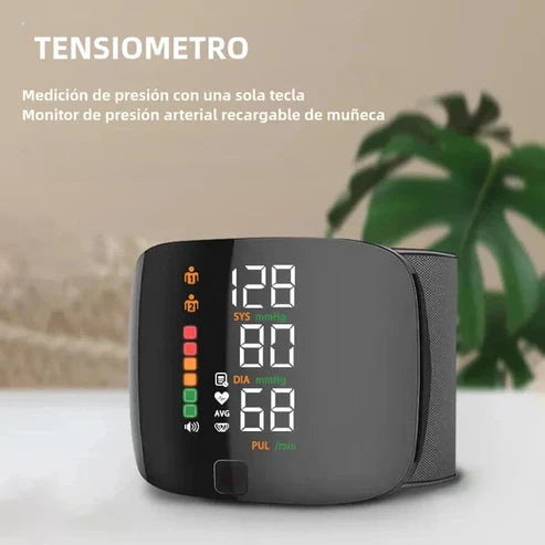 PulseTrack® - Tensiómetro Digital - Control Claro de tu Presión Diaria + OxÍmetro de Pulso GRATIS