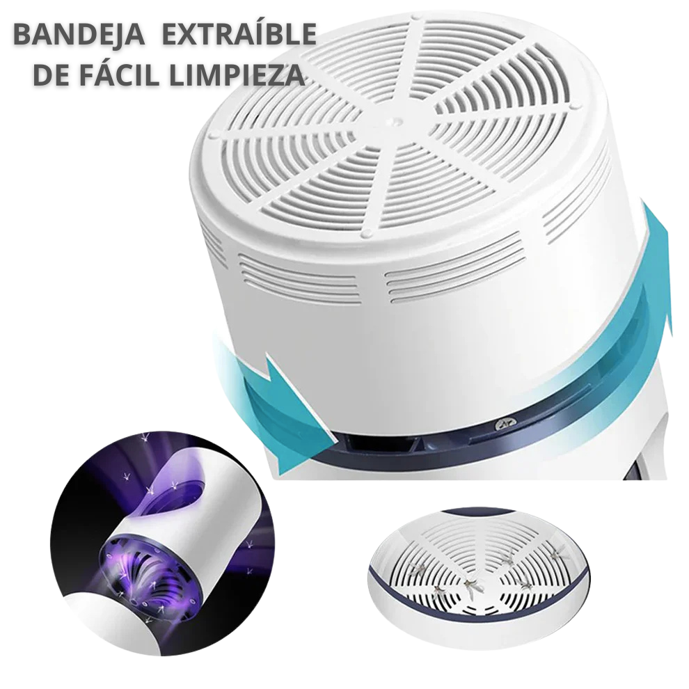 Lámpara LED Atrapa zancudos y mosquitos USB