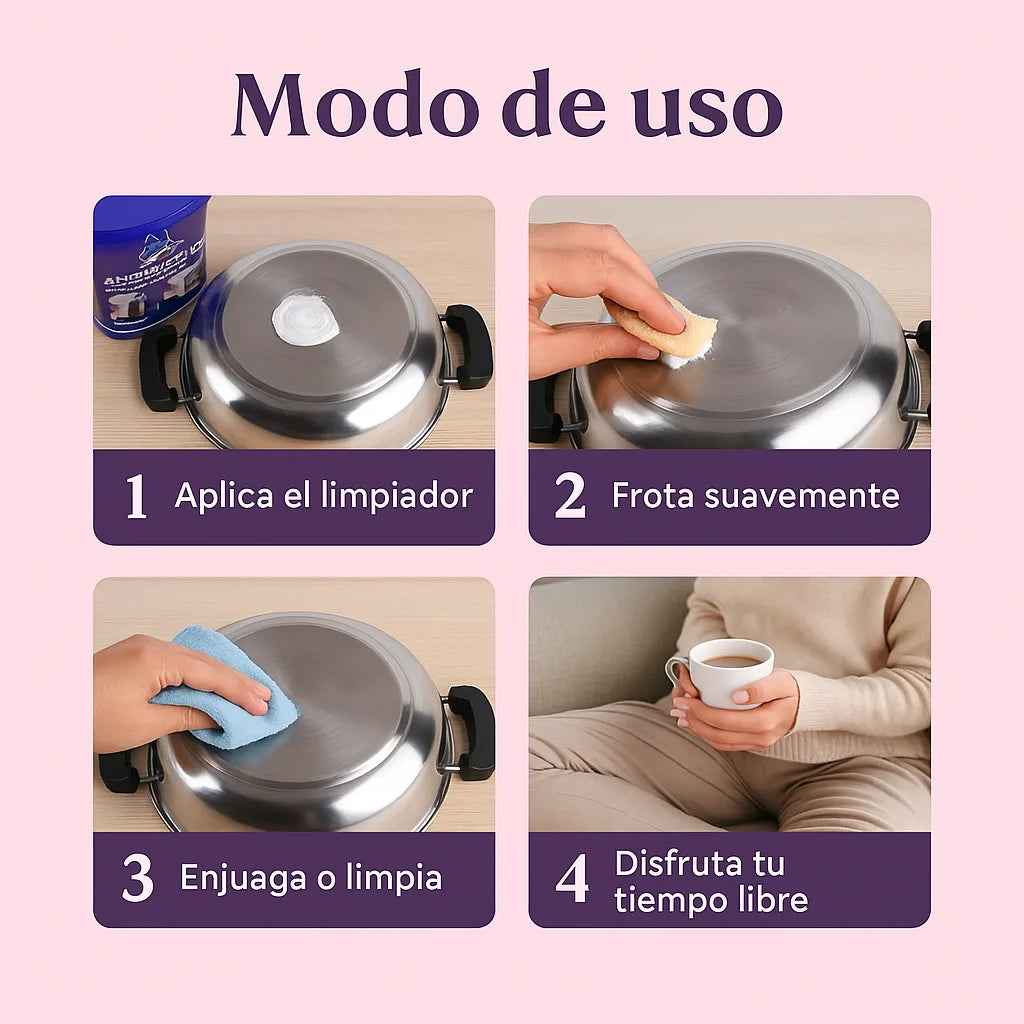 Pack de 3 Frascos de Limpiador Mágico Multiuso - Total 1.5 kilos