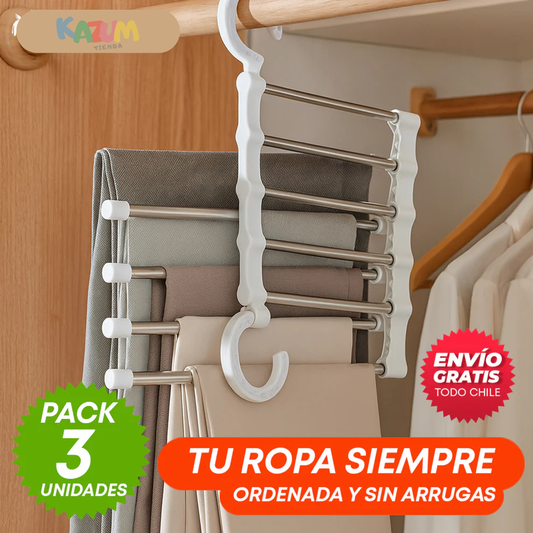 Perchero mágico para pantalones PACK DE 3