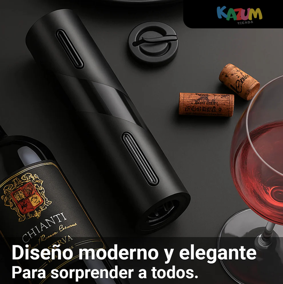 Destapador Sacacorchos Eléctrico