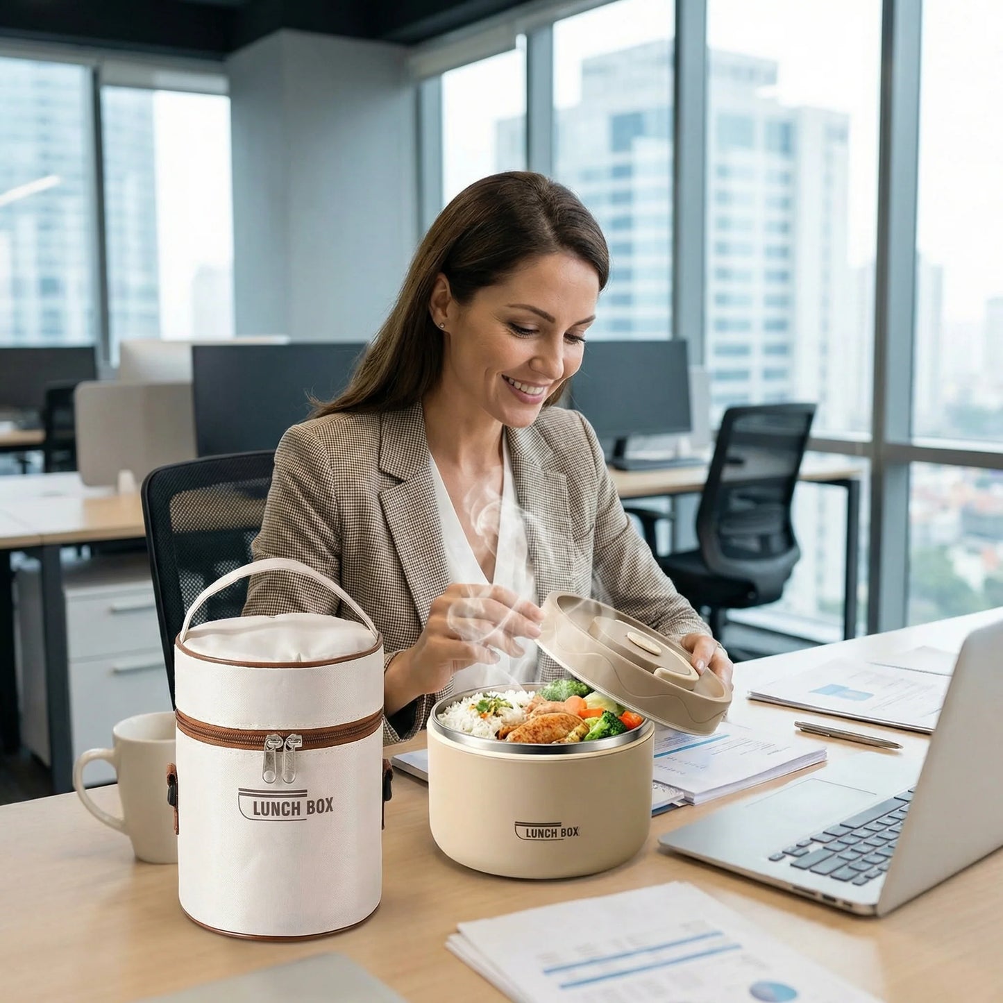 Set Lonchera Térmica Lunch Box®- Doble Protección Térmica