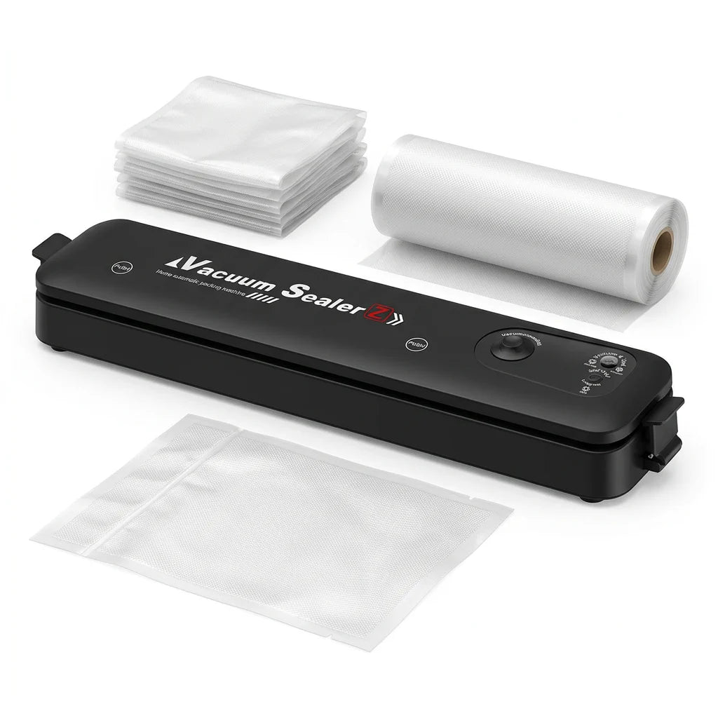 Selladora de Alimentos Vacuum Sealer Z® + ¡10 Bolsas de Regalo!