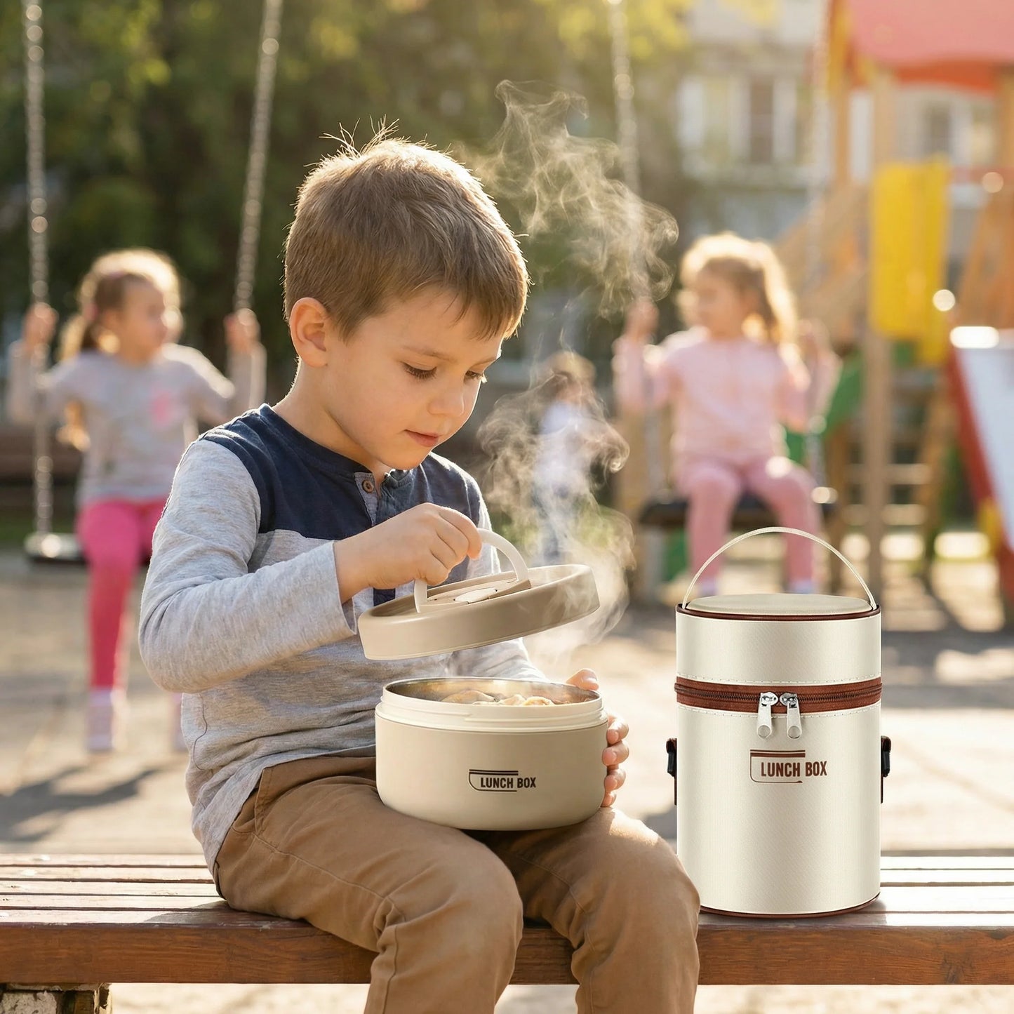 Set Lonchera Térmica Lunch Box®- Doble Protección Térmica