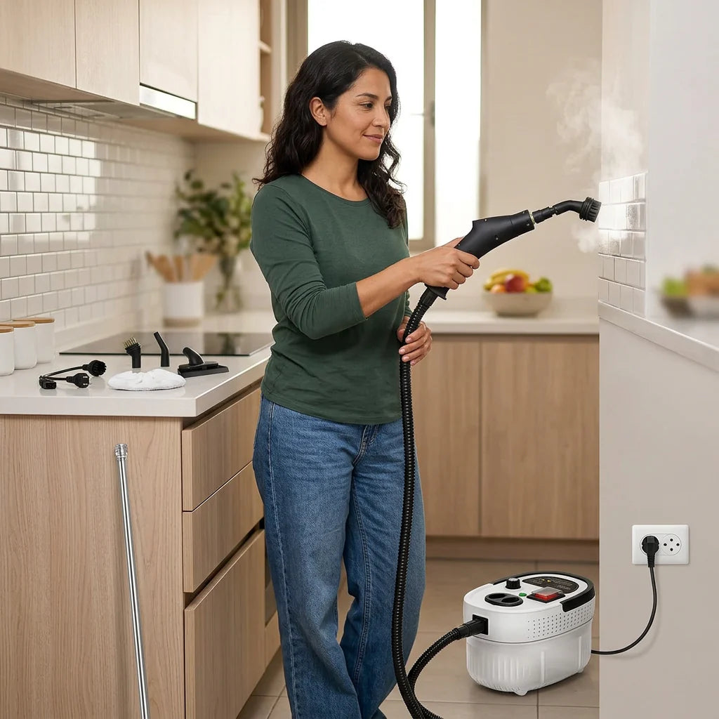 SteamPro- Máquina de Limpieza a Vapor - Limpieza Profesional En Casa.