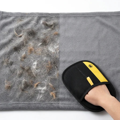 PetGlove Pro,  Guante quita pelos 2 x 1 - Remueve pelo sin esfuerzo.
