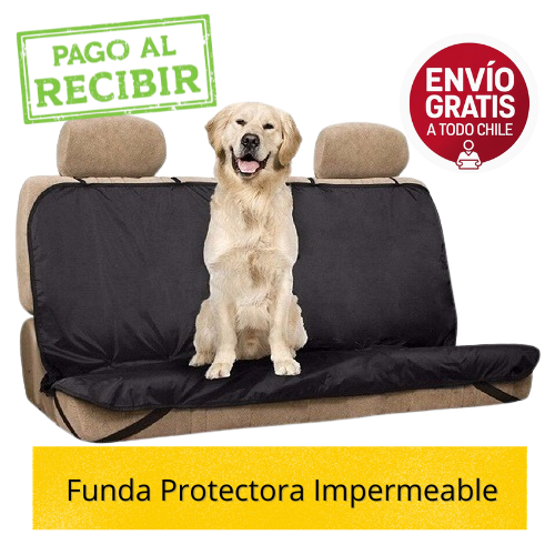 FUNDA PROTECTORA IMPERMEABLE PARA AUTO - MASCOTA
