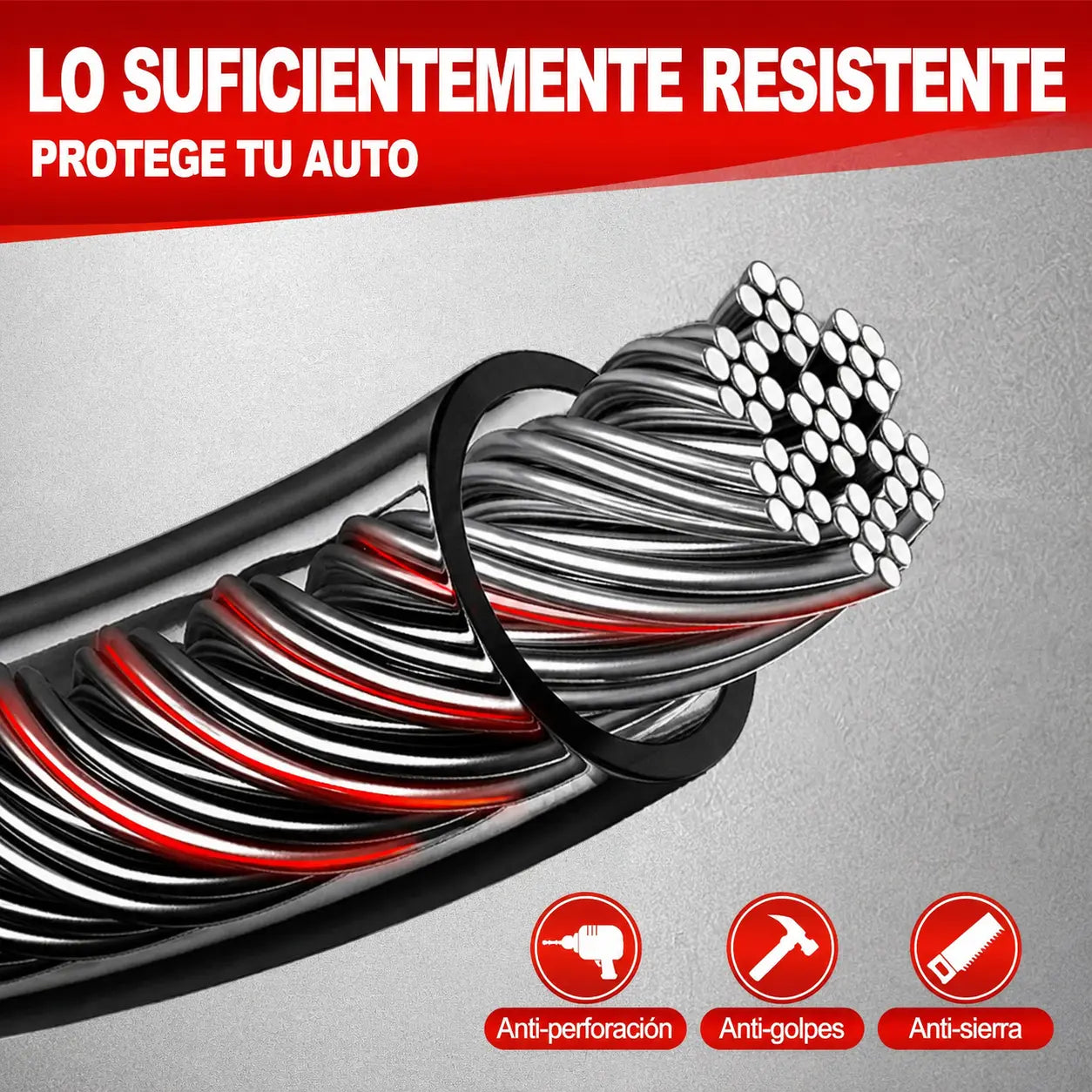 SafeWheel Pro, Refuerza la Seguridad de tu Auto - Traba de Seguridad al Volante.