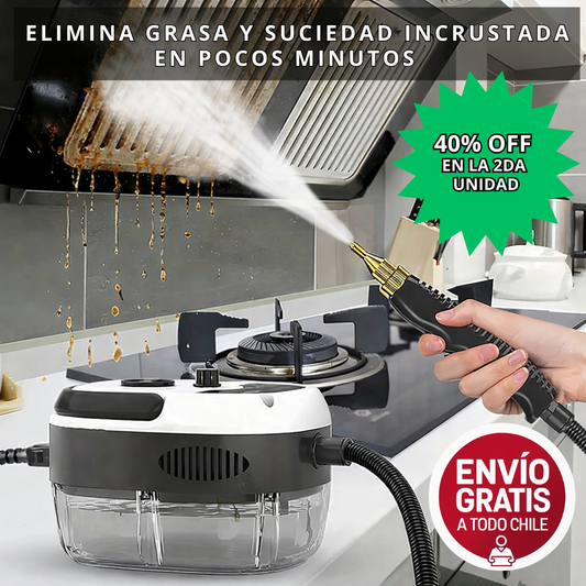 SteamPro™- Limpiador De Vapor Presurizado De Alta Temperatura