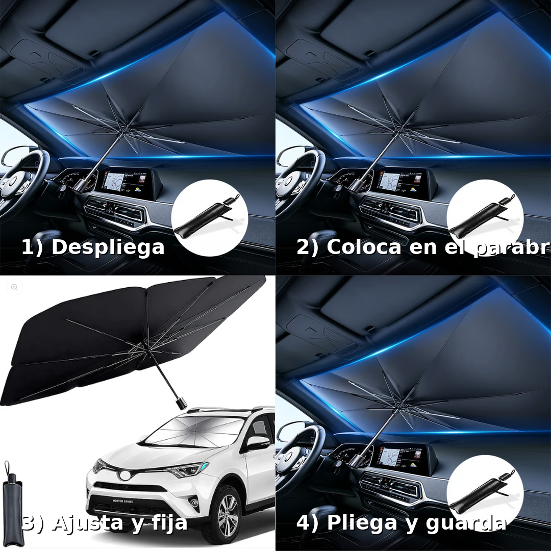 Sombrilla Plegable para Parabrisa
