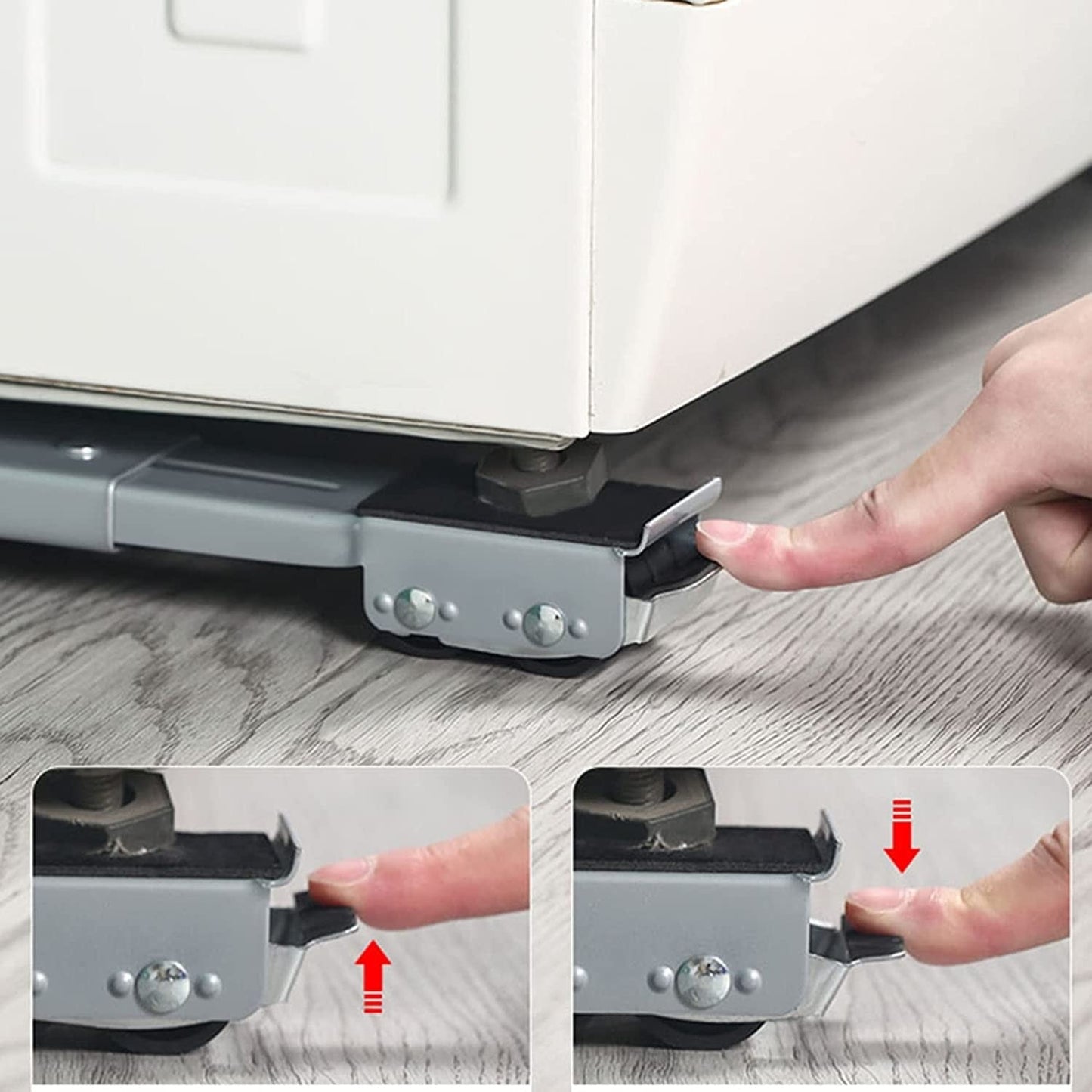 DesliPro, Pack de 2 Barras Deslizadoras - Desplaza Electrodomésticos sin esfuerzo.